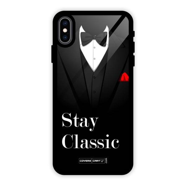 Stay Classic Glass Back Case for iPhone XS Max