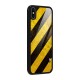 Diagonal Road Pattern Glass Back Case for iPhone XS Max