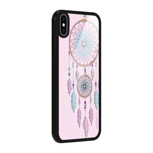 Pretty Dream Catcher Glass Back Case for iPhone XS Max