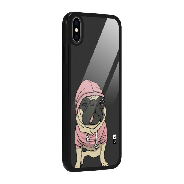 Pug Swag Glass Back Case for iPhone XS Max