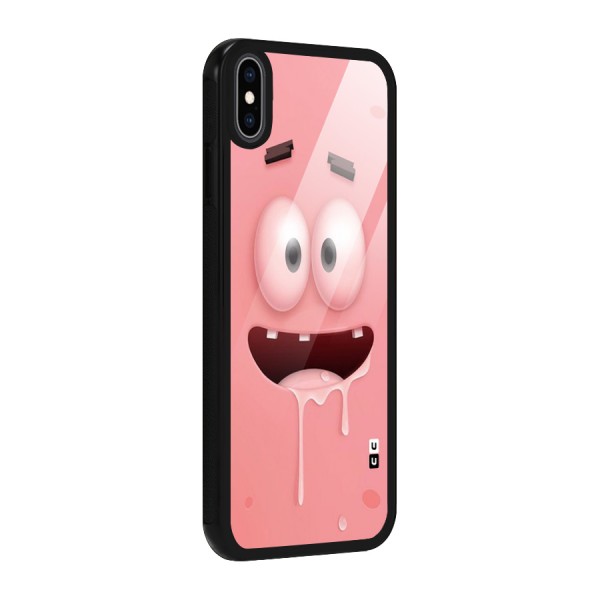 Watery Mouth Glass Back Case for iPhone XS Max