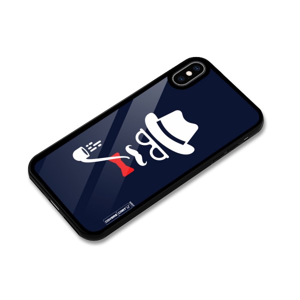 Classy Dad Glass Back Case for iPhone XS Max