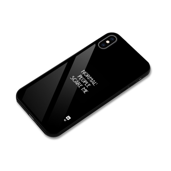 Normal People Glass Back Case for iPhone XS Max