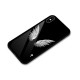 White Wings Glass Back Case for iPhone XS Max