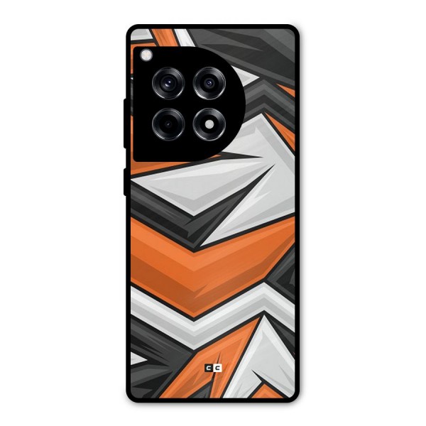 Abstract Comic Metal Back Case for OnePlus 12R