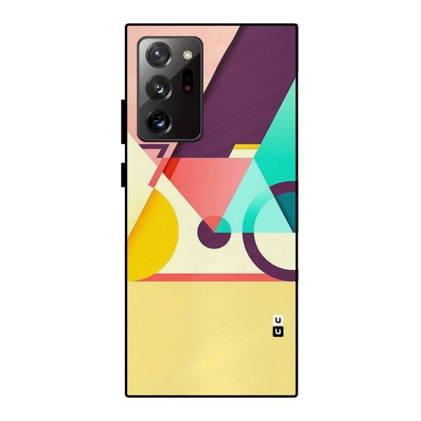 Abstract Cycle Metal Back Case for Galaxy Note 20 Ultra