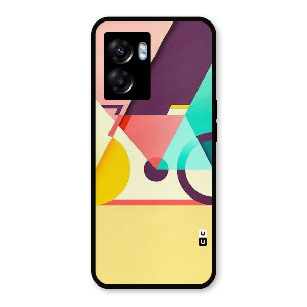 Abstract Cycle Metal Back Case for Realme Narzo 50 5G