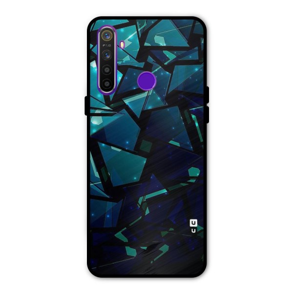 Abstract Glass Design Metal Back Case for Realme Narzo 10