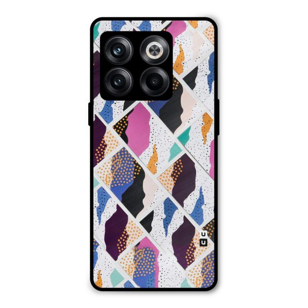 Abstract Polka Metal Back Case for OnePlus 10T