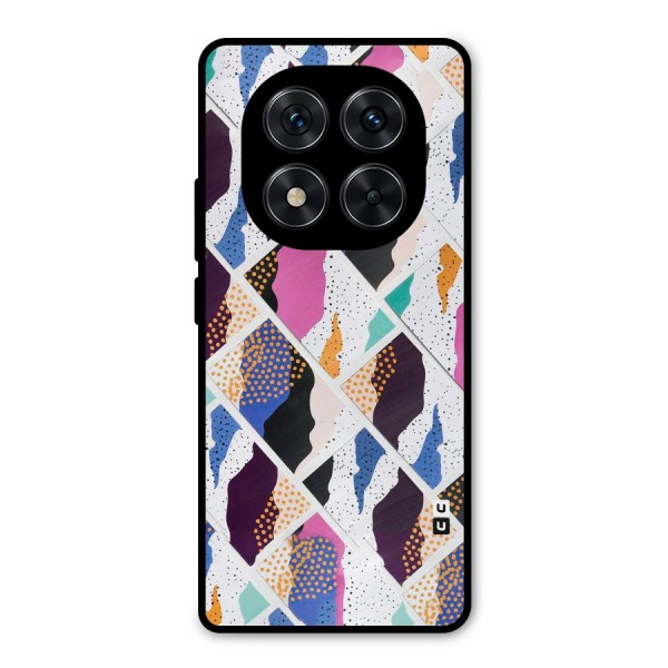 Abstract Polka Metal Back Case for Redmi Note 14 Pro 5G