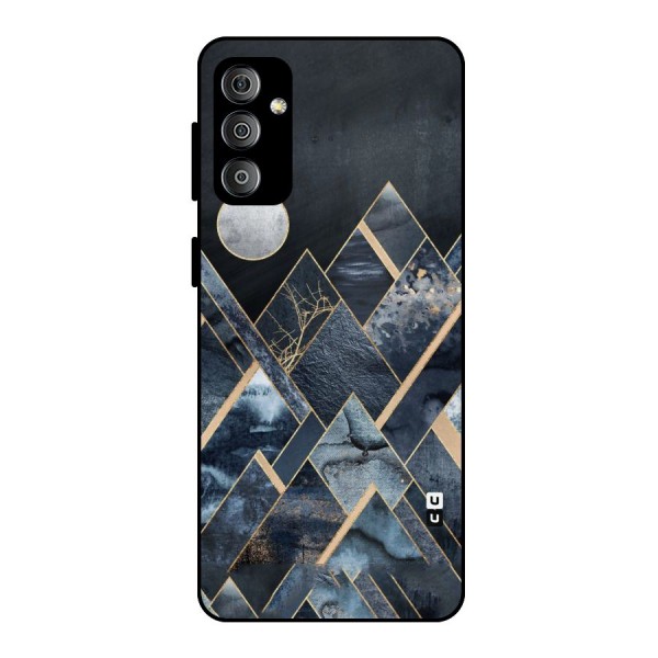 Abstract Scenic Design Metal Back Case for Galaxy F23