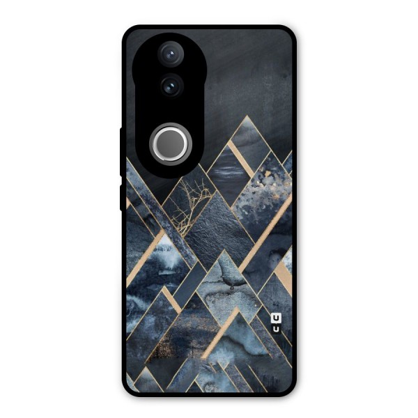 Abstract Scenic Design Metal Back Case for iQOO Z10R