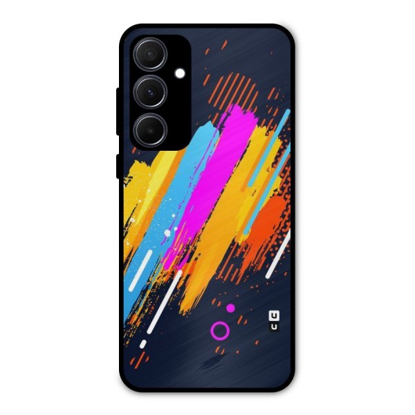 Abstract Shades Metal Back Case for Galaxy A35