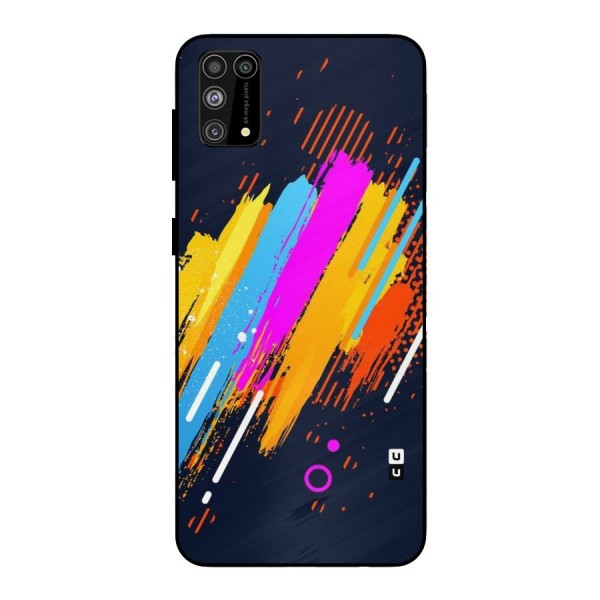 Abstract Shades Metal Back Case for Galaxy F41
