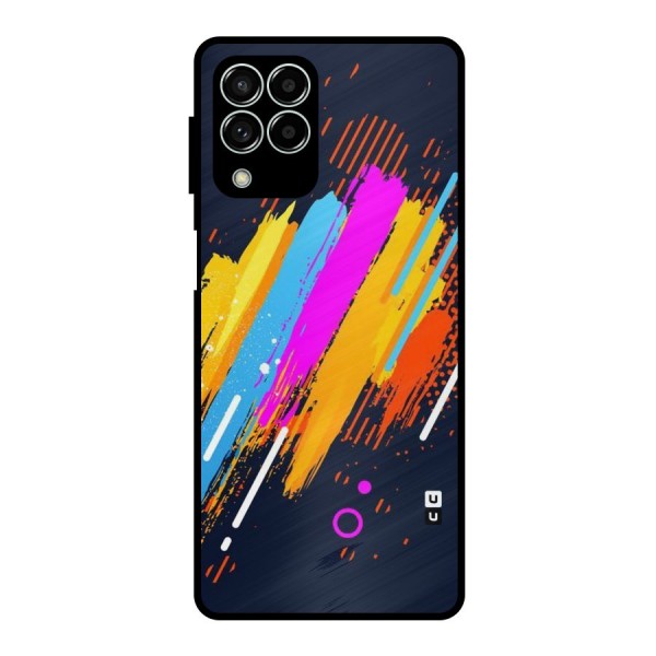Abstract Shades Metal Back Case for Galaxy M33