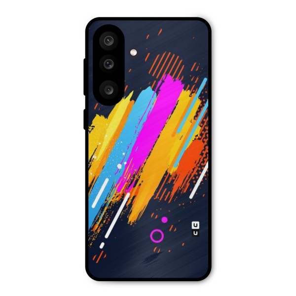 Abstract Shades Metal Back Case for Galaxy M56