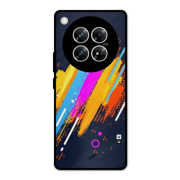 Abstract Shades Metal Back Case for Infinix Zero 40 5G