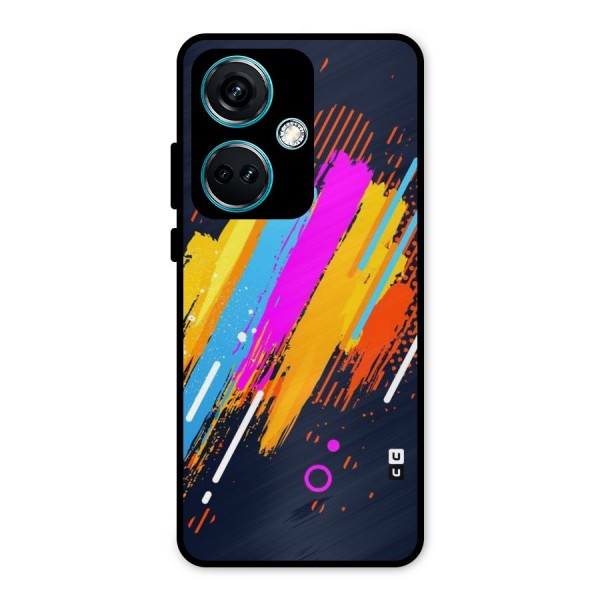 Abstract Shades Metal Back Case for OnePlus Nord CE 3 5G