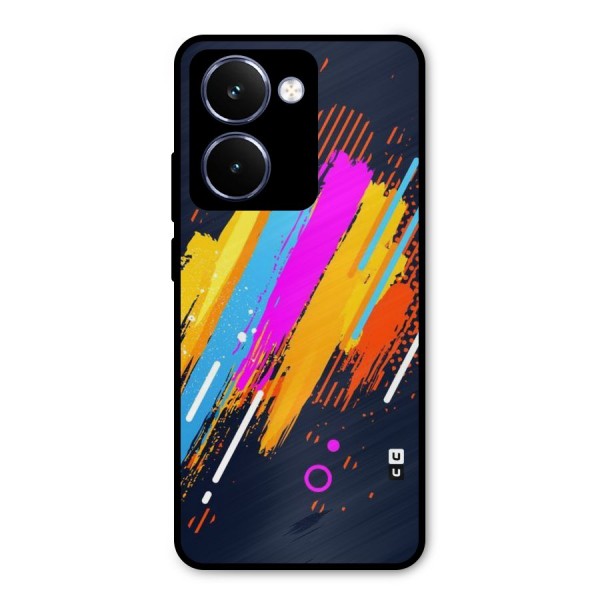 Abstract Shades Metal Back Case for Realme P3 Ultra