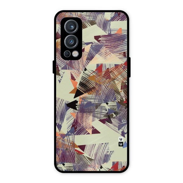 Abstract Sketch Metal Back Case for OnePlus Nord 2 5G