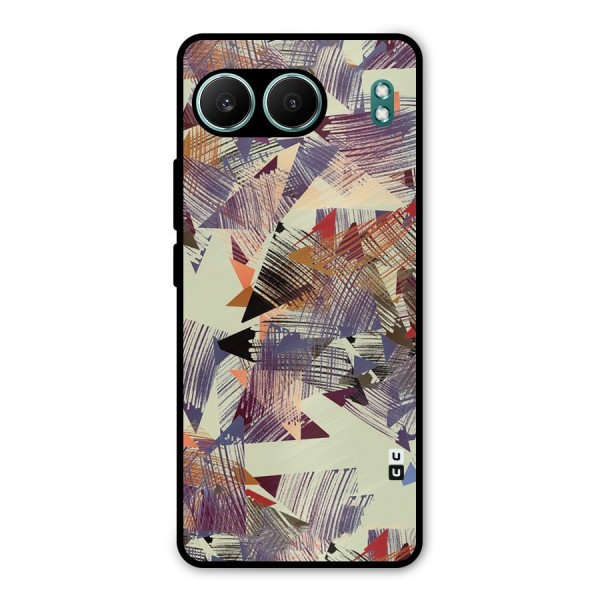 Abstract Sketch Metal Back Case for OnePlus Nord 4