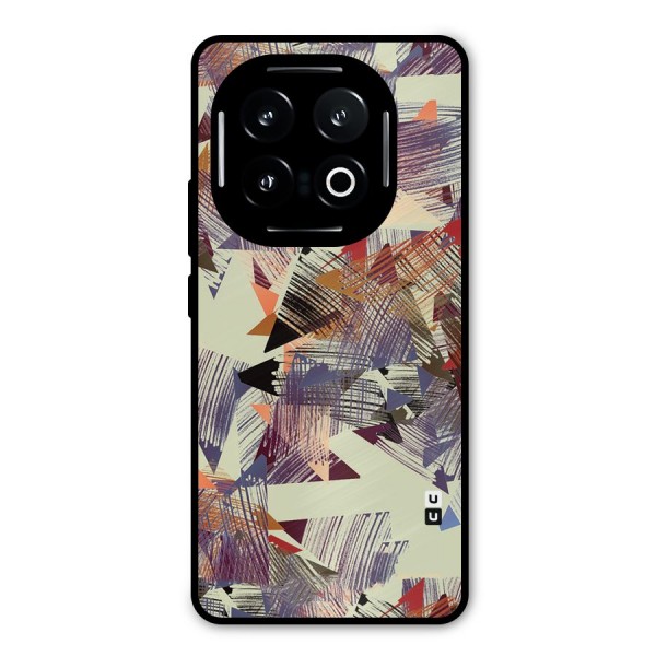 Abstract Sketch Metal Back Case for iQOO 13