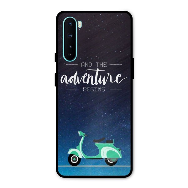 Adventure Scooter Metal Back Case for OnePlus Nord