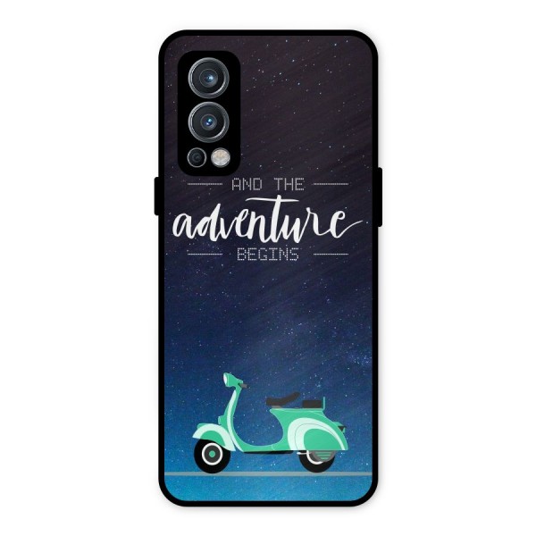 Adventure Scooter Metal Back Case for OnePlus Nord 2 5G