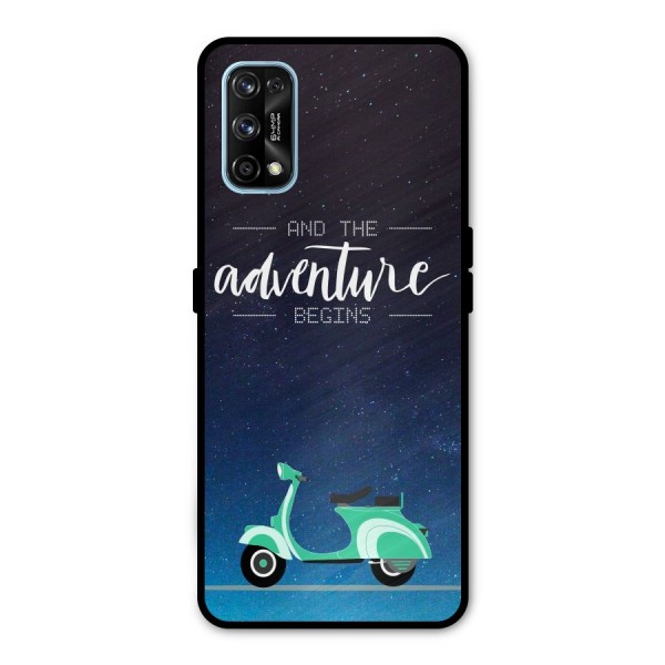 Adventure Scooter Metal Back Case for Realme 7 Pro