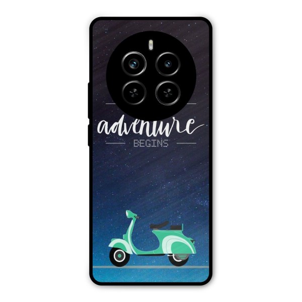 Adventure Scooter Metal Back Case for Realme P1 Pro