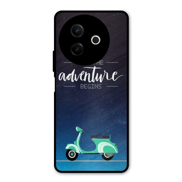 Adventure Scooter Metal Back Case for Vivo Y39