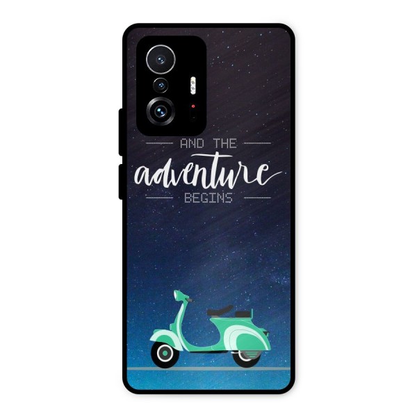 Adventure Scooter Metal Back Case for Xiaomi 11T Pro