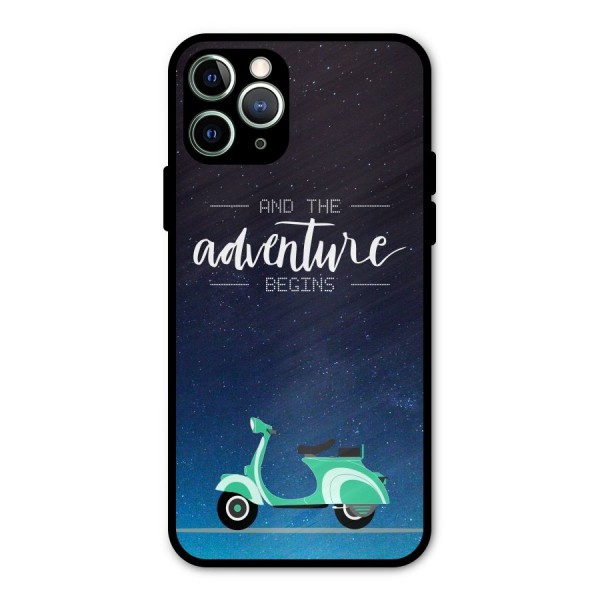 Adventure Scooter Metal Back Case for iPhone 11 Pro Max
