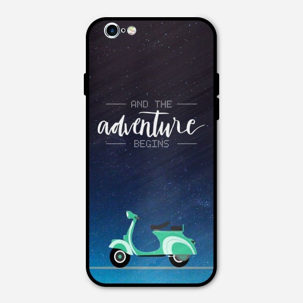 Adventure Scooter Metal Back Case for iPhone 6 6s