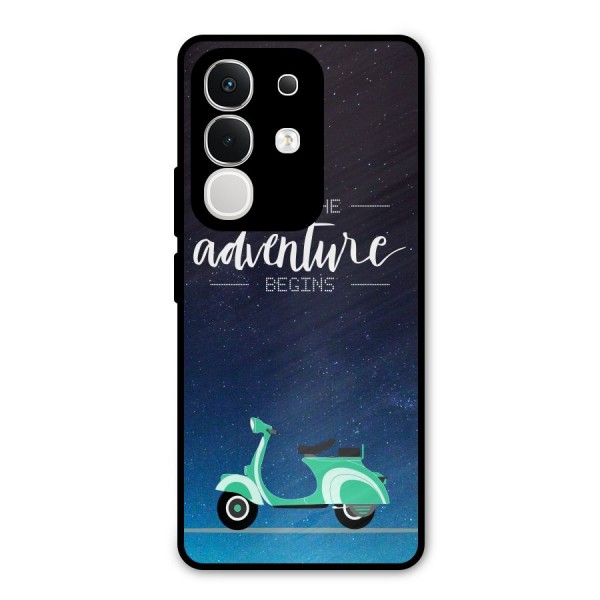 Adventure Scooter Metal Back Case for iQOO Z10x