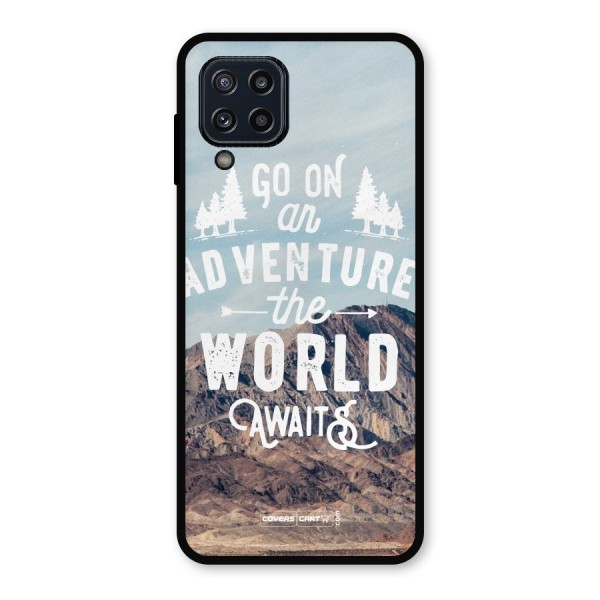 Adventure World Metal Back Case for Galaxy M32