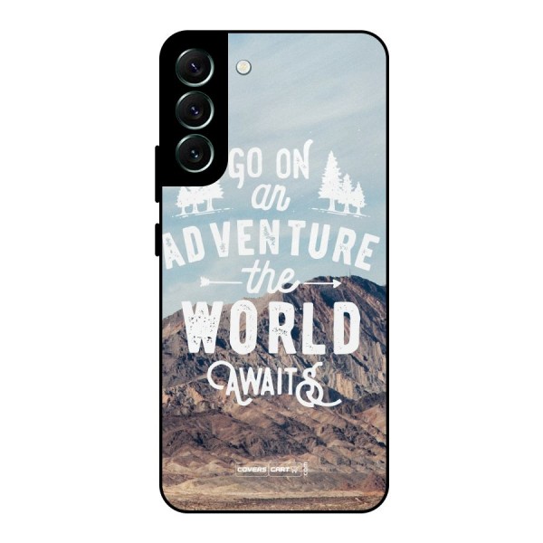 Adventure World Metal Back Case for Galaxy S22 Plus 5G