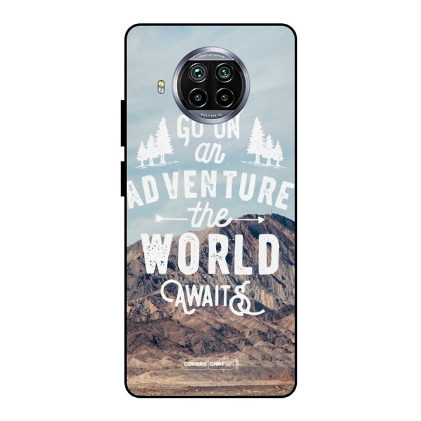Adventure World Metal Back Case for Mi 10i