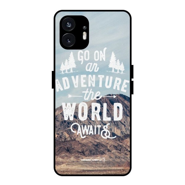 Adventure World Metal Back Case for Nothing Phone 2