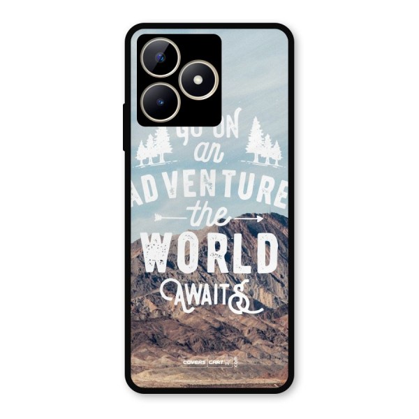 Adventure World Metal Back Case for Realme C53