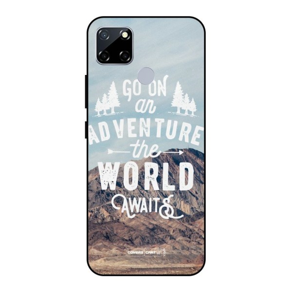 Adventure World Metal Back Case for Realme Narzo 30A