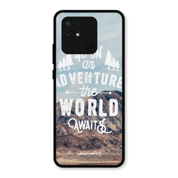 Adventure World Metal Back Case for Redmi 10 Power
