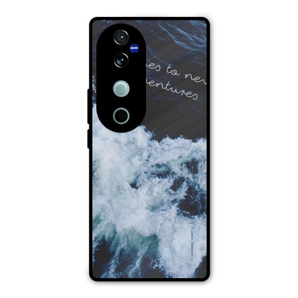 Adventures Metal Back Case for Vivo V40 Pro