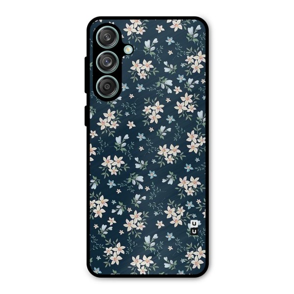 Aesthetic Bloom Metal Back Case for Galaxy M55 5G