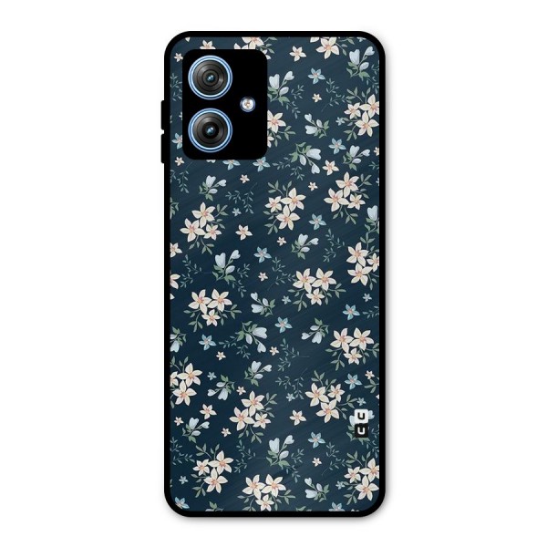 Aesthetic Bloom Metal Back Case for Moto G54