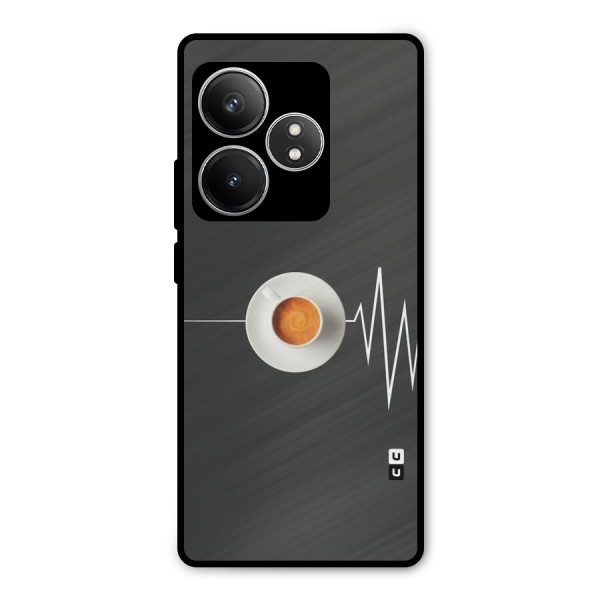 After Coffee Metal Back Case for Realme GT 6T