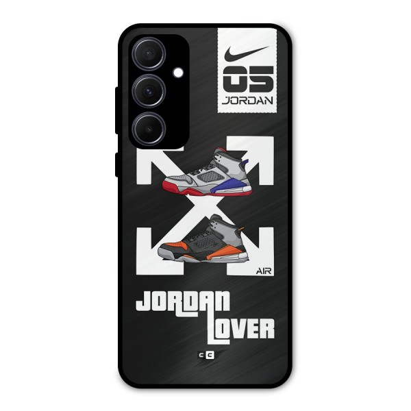 Air Shoe Lover Metal Back Case for Galaxy A35