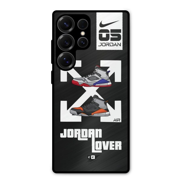 Air Shoe Lover Metal Back Case for Galaxy S25 Ultra