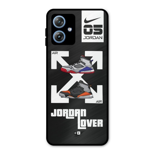 Air Shoe Lover Metal Back Case for Moto G54