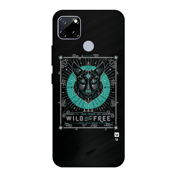 All Good Things Wild and Free Metal Back Case for Realme Narzo 30A